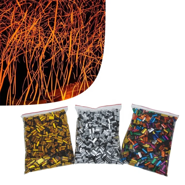 Fire resistant 3meters streamer color ribbons for stage effect confetti blaster machine wedding birthday DJ party decoration