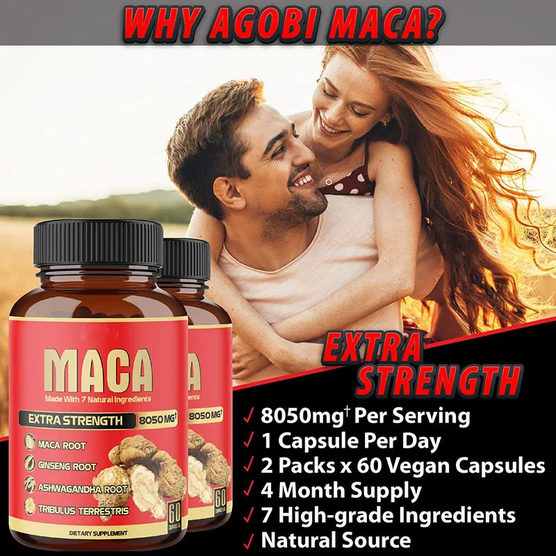high quality maca capsules for immune support health heart energyproduction maca extract capsules supplement