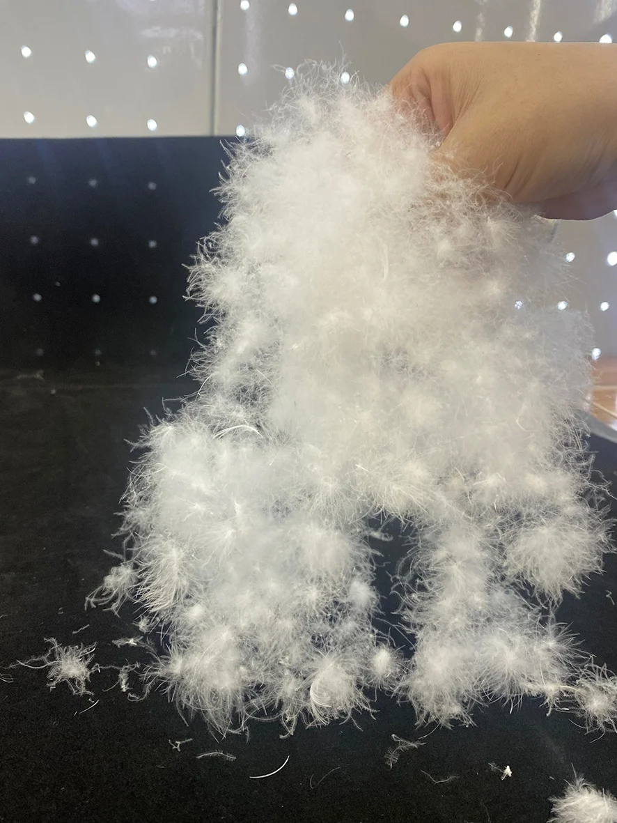 Affordable price, quality down jacket/down comforter filling raw materials supply wholesale