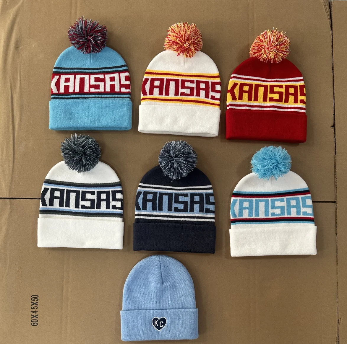 OEM Custom Logo Beanie Hats Pattern Hats Warm Stretch Winter Knit Hat for Men Women Adult Gifts