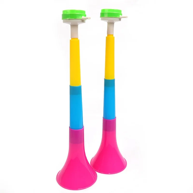 Nuoxin Loudly Stadium Horn Plastic Football Fan Horn EVA and Foam Promotional Vuvuzela for Cheering