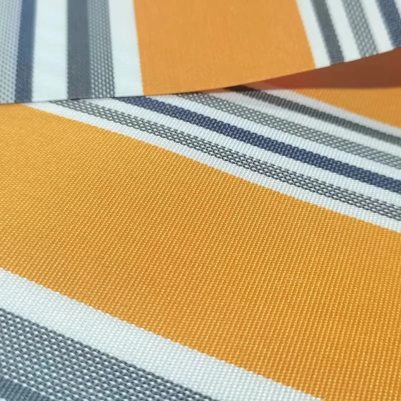 100% waterproof polyester Yarn Dyed Tent fabric solution Dyed Acrylic outdoor fabric for awning