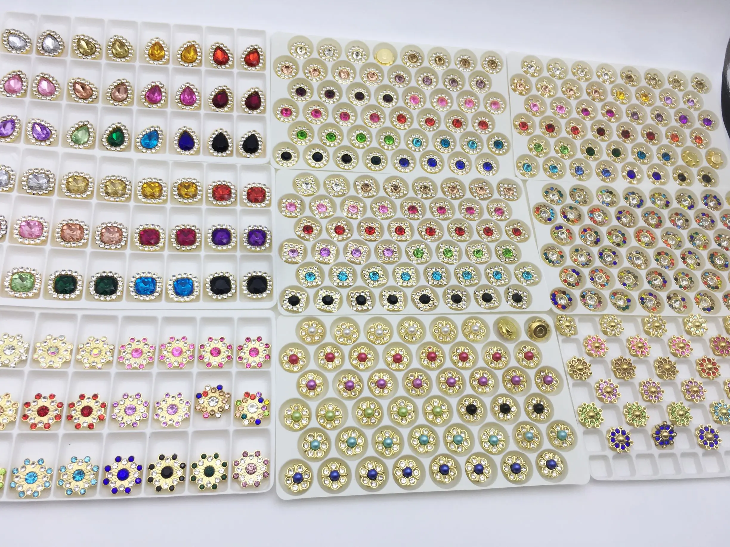 SINRONG DIY ювелирные аксессуары машина в форме снежинки пластиковые цветы Звезды Стразы печать/склеивание