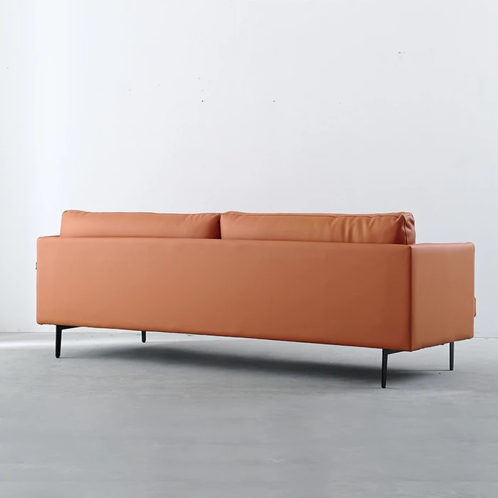 
Italian Classic Modern Genuine Leather Sofa With Latex Filling 1002 