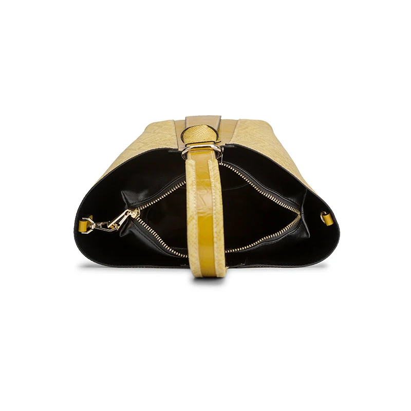 2024 сумка-ведро из натуральной кожи