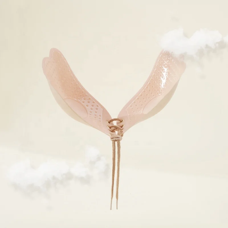 Magic Wing Strapless Bra Silicone Push-up Strapless Backless Self-adhesive Sticky Invisible Bra