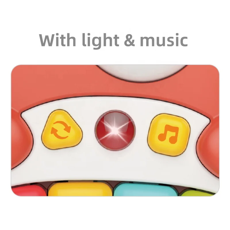 2025 New Fashion Dinosaur Electronic Music Keyboard with Light and Music, not including 3 Button Tablets