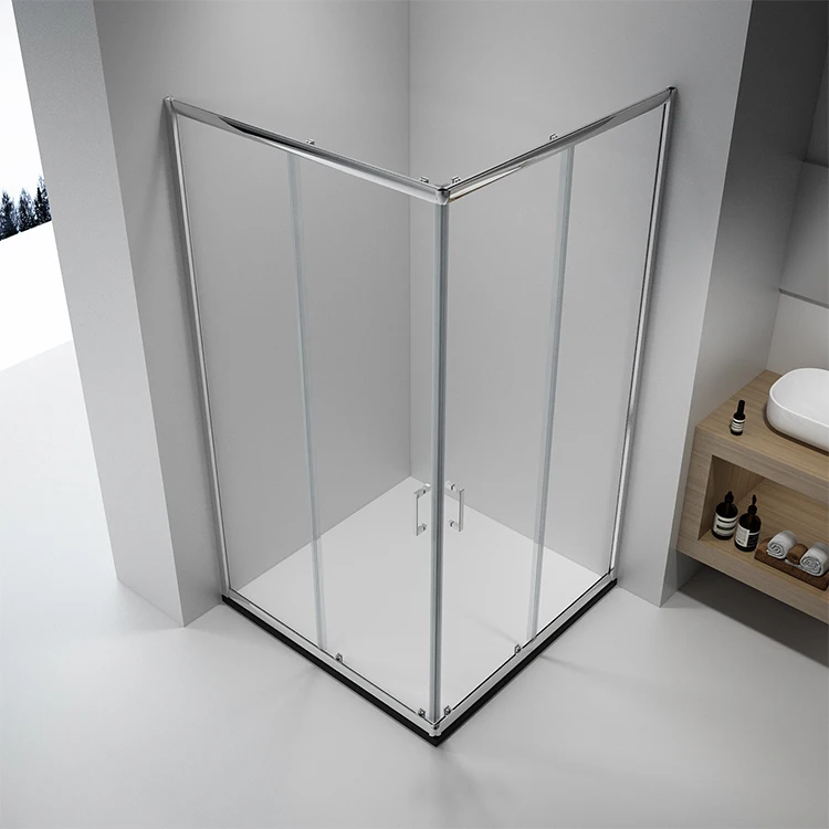 Hotel Minimalist Style Square Bath Shower Rooms High Quality Best Price Sliding Shower Cabins