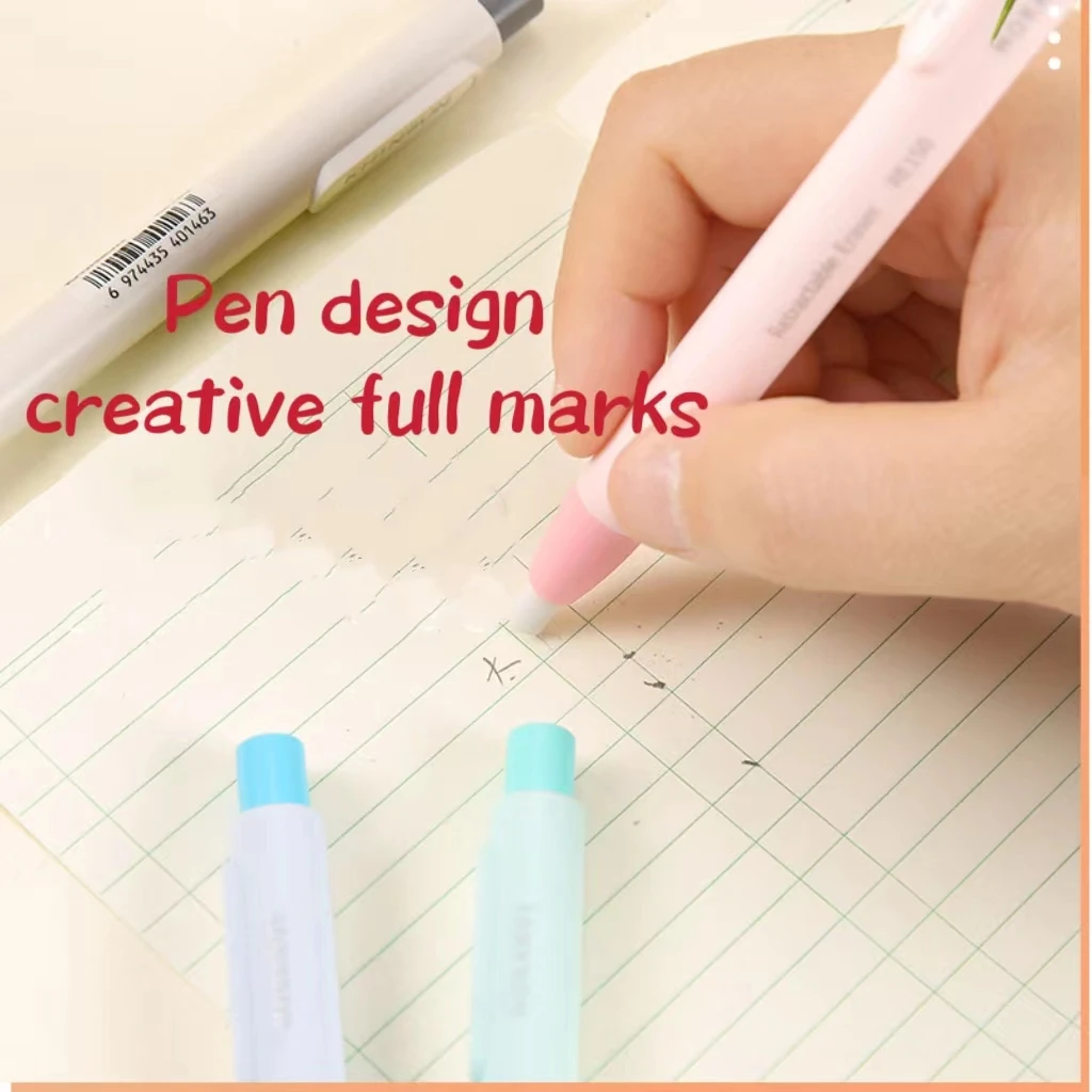 Press eraser students clean without leaving marks can replace core eraser learning stationery wholesale