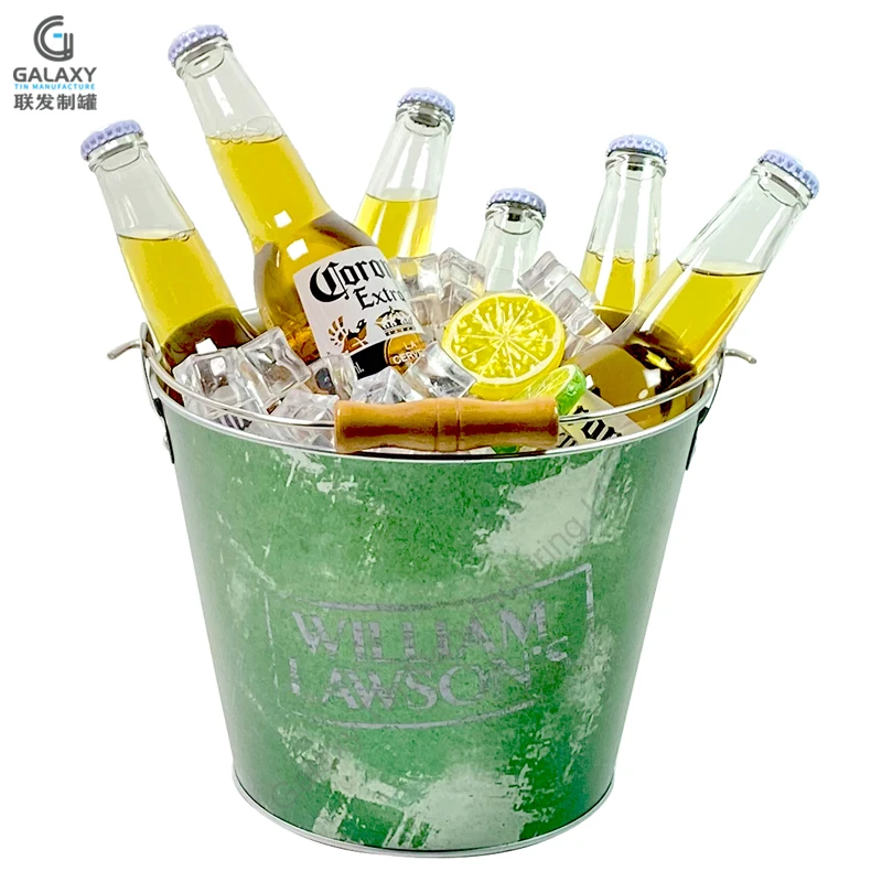 Factory Direct Custom Logo 5QT Beer Cooler Bucket 5L Beer Cooler Bucket