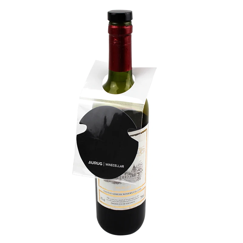 Manufacturer Pretty Mini Wine Drop Stopping Pour Spouts Reusable Round Foil Drip Stop Foil Disk Pourer For Wine Pouring Disc