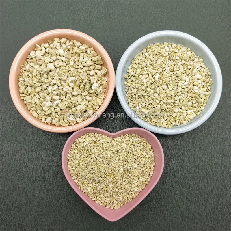 Polished corn heart pellet feed sachet filled with edible fungus culture hamster white corn cob pet bedding