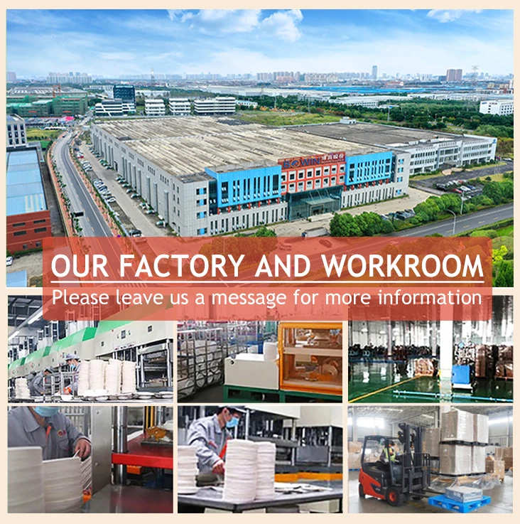 Customized design biodegradable disposable food containers with lids foodsaver containers