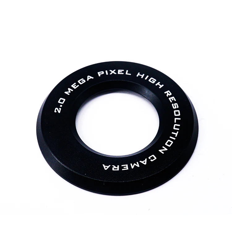 OEM CNC Machining Aluminium 25mm-37mm Step Up Ring Lens Filter Adapter For Camera Lenses Or Filters
