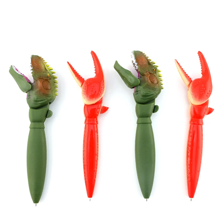 Manufacturer Wholesale Creative shape ball pen hot sale Crab feet and dinosaurs ballpoint pen
