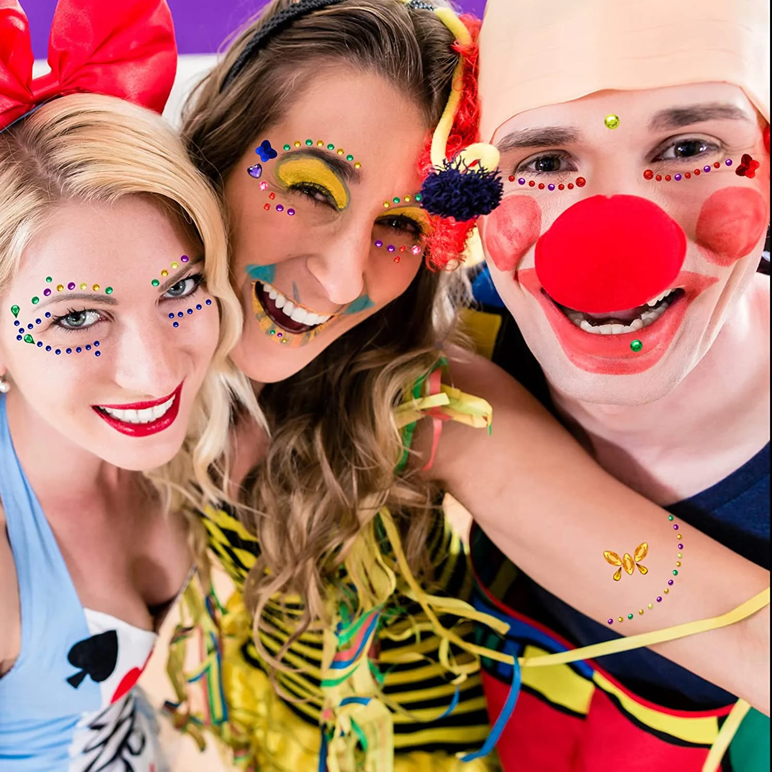 Rhinestone Eye Body Face Make Up Festival Party Gems Face Jewel Stickers Acrylic Gem Sticker Custom Gem Stickers