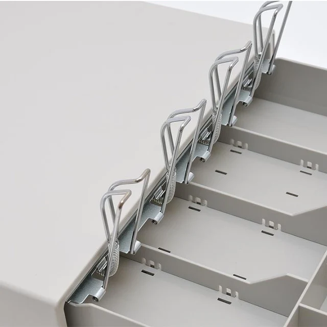 Competitive price cash register parts cash drawer pos metal cashbox with metal clip pos machine touch screen