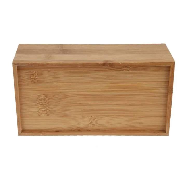 
Environmentally friendly solid wood napkin container napkin holder handmade tissue box 