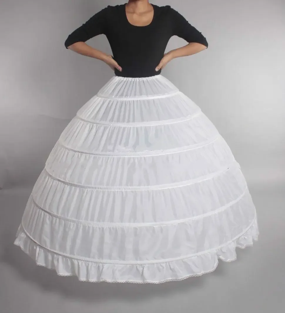 womren petticoat for dresses 6 ring petticoats underskirt for wedding dress