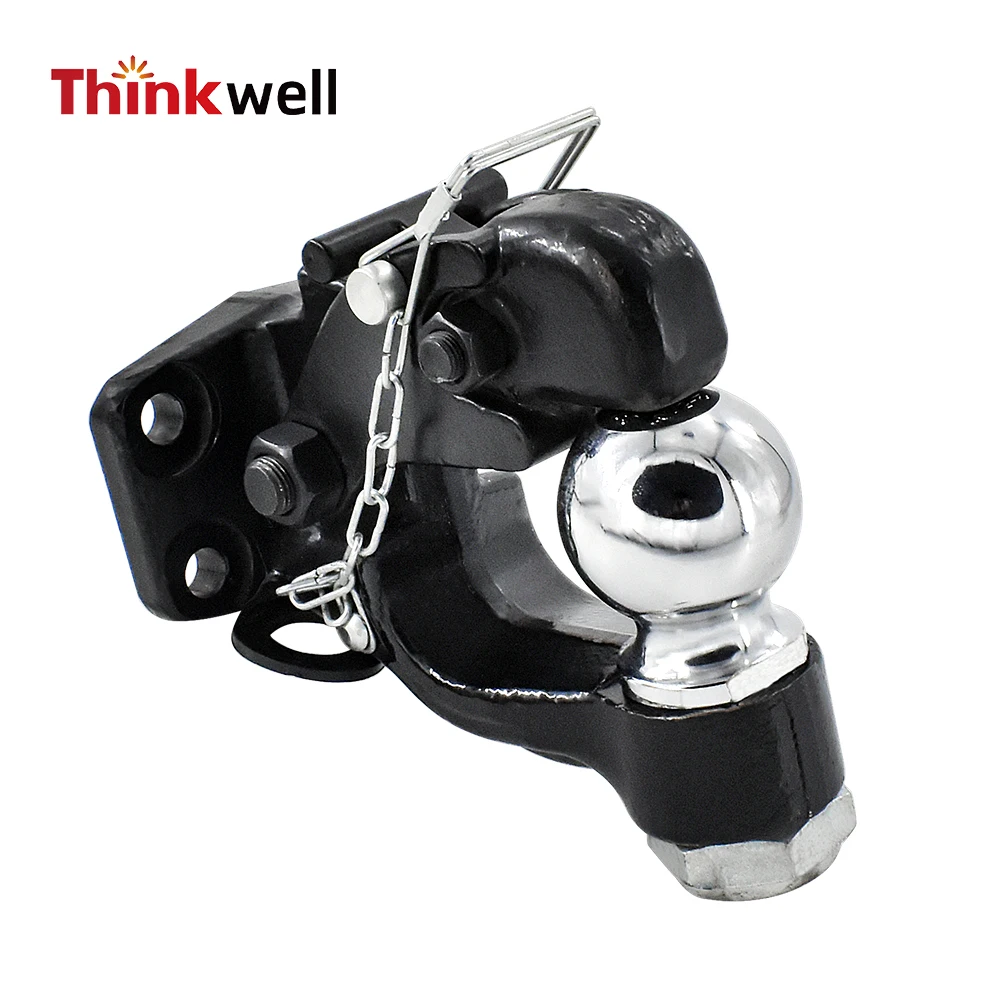 High Quality Adjustable Receiver Tow Pintle Hook with Hitch Ball Factory Price 4WD Tow Trailer Cover for 4Runner Truck CH Models