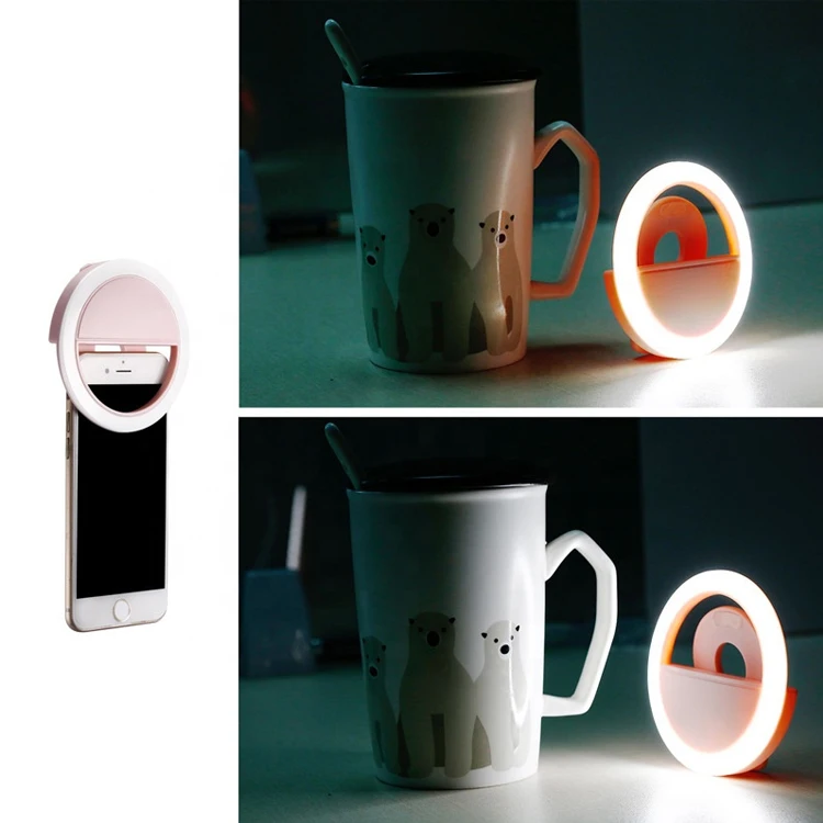 Wholesale Small Live Streaming Fill Lamp Makeup Mini USB Rgb Phone Selfie Led Ring Light