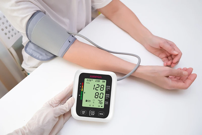 JUMPER HA100 Hot Sales Household Automatic Bp Machine Upper Arm Digital Blood Pressure Monitor