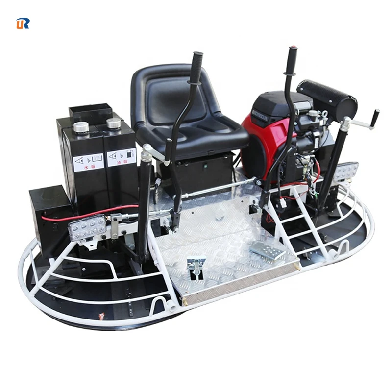 FREE SHIPPING for high quality concrete surface power trowel with double plate