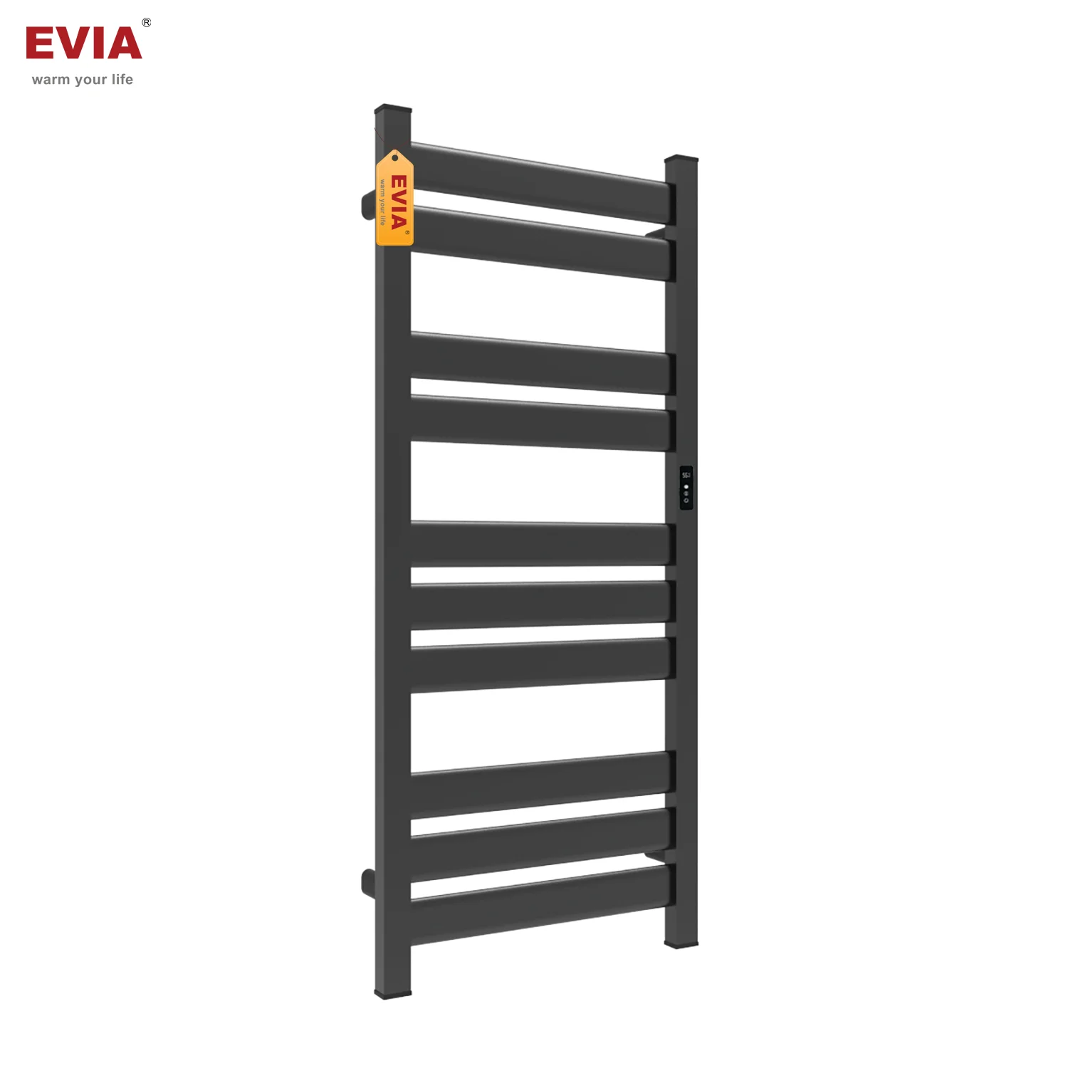 EVIA Factory Direct Selling Eco-Friendly Bathroom Electric Heated Towel Rail