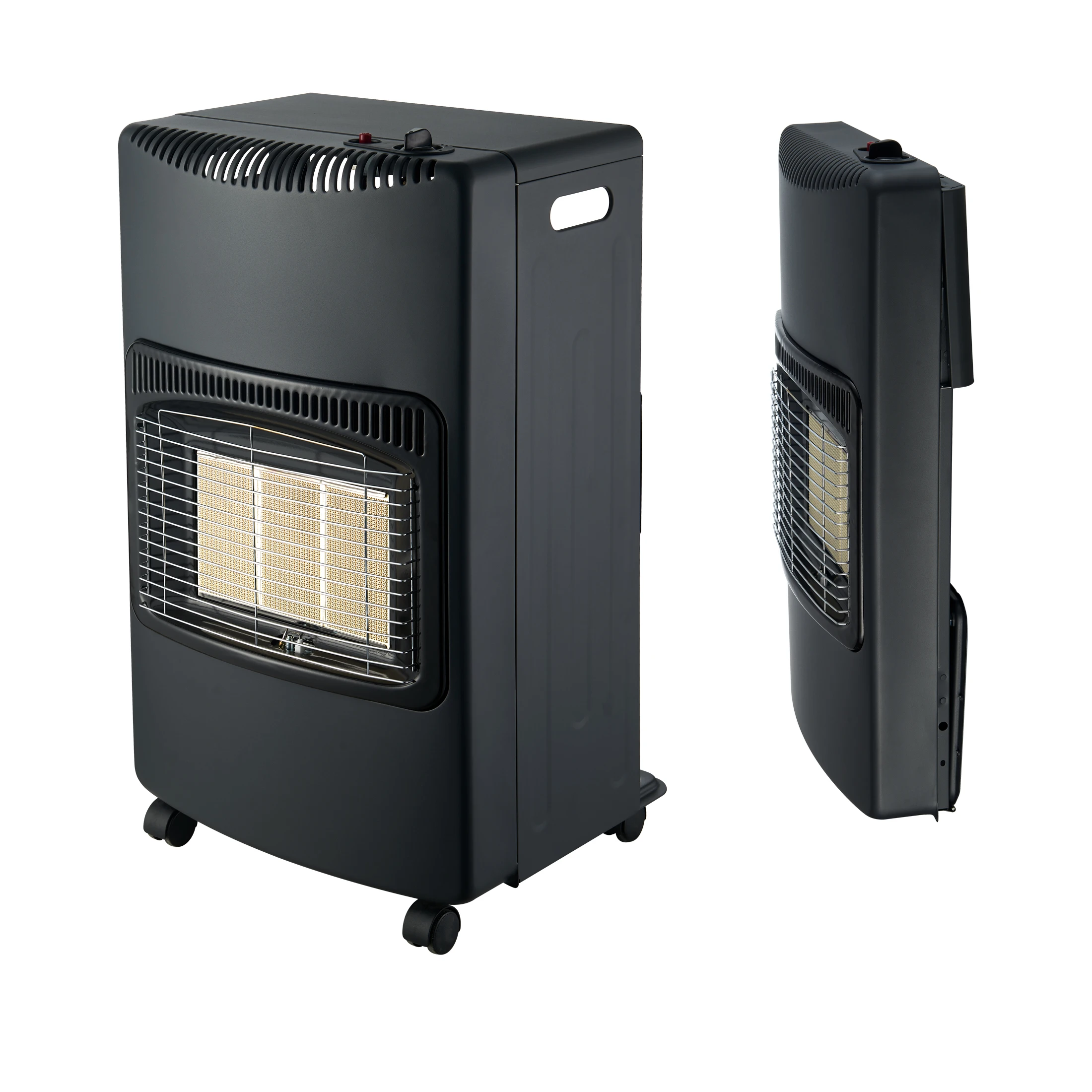 Factory wholesale portable fold LPG gas room heater indoor infrared mobile natural gas heater with CE certification