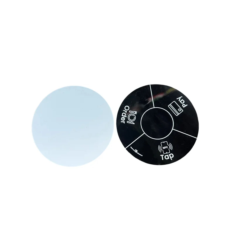 Custom Printing NFC Tag 216 URL Programmable RFID PVC Tag for Mobile Phone
