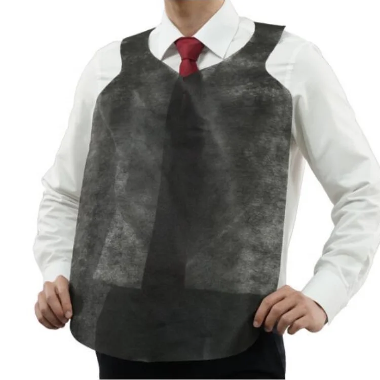 Korea Oilproof Waterproof Non Woven Bib SMS PP Nonwoven Disposable Apron
