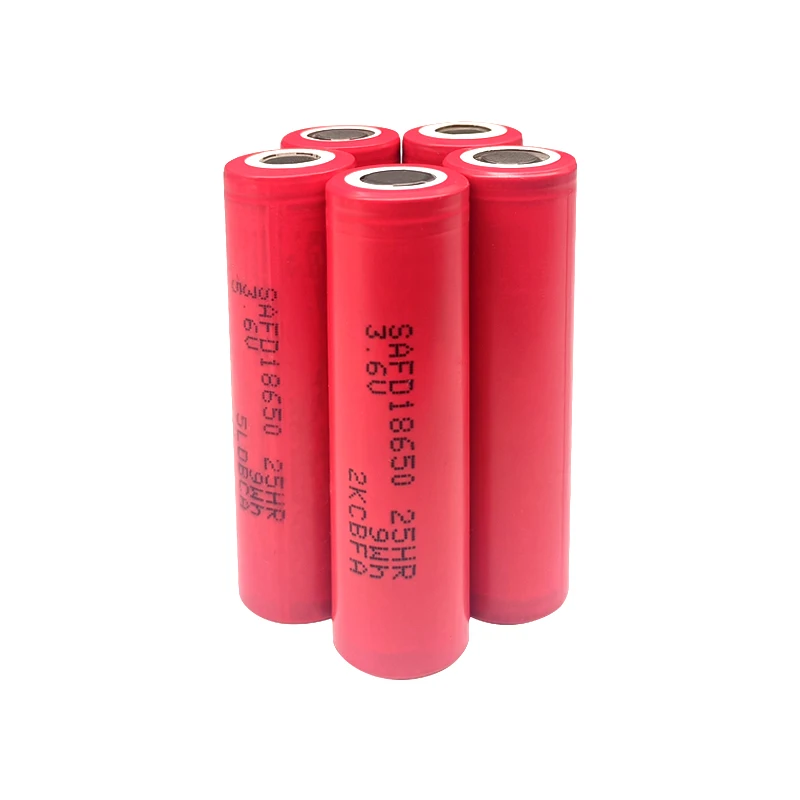 SAFD 18650 25HR 2500mah 3 6 вольт 7 v 25A 10c литиевая батарея 8c для электроинструментов