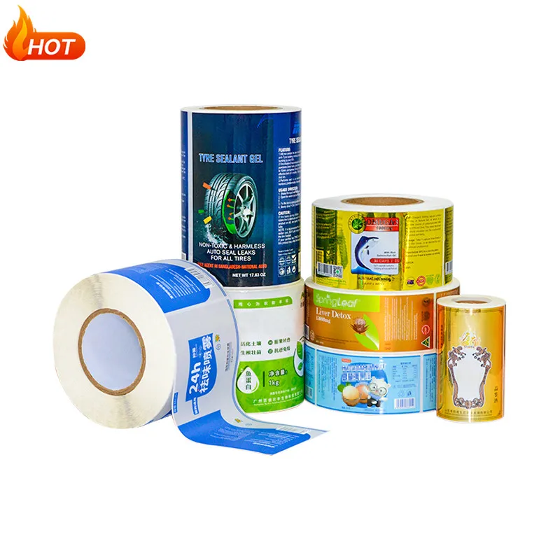 Self-Adhesive Label Manufacturers Stickers Custom Pvc Waterproof Labels