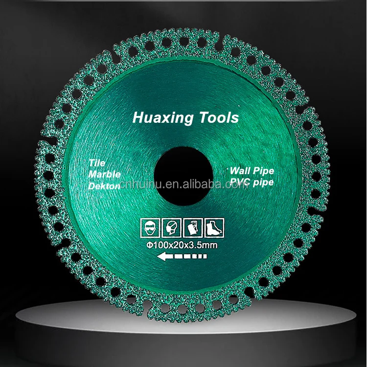 4 & 5 Inch Diamond Saw Blade Dry Cutting Disc for Stone Tile Porcelain