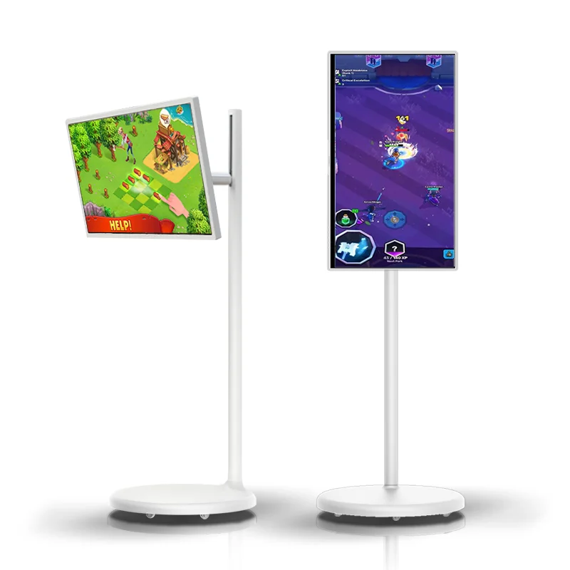 Коммерческий умный 27 дюймов Follow Me Touch Incell Digital Signage экран беспроводные дисплеи Full Hd вертикальные мониторы Android Lcd