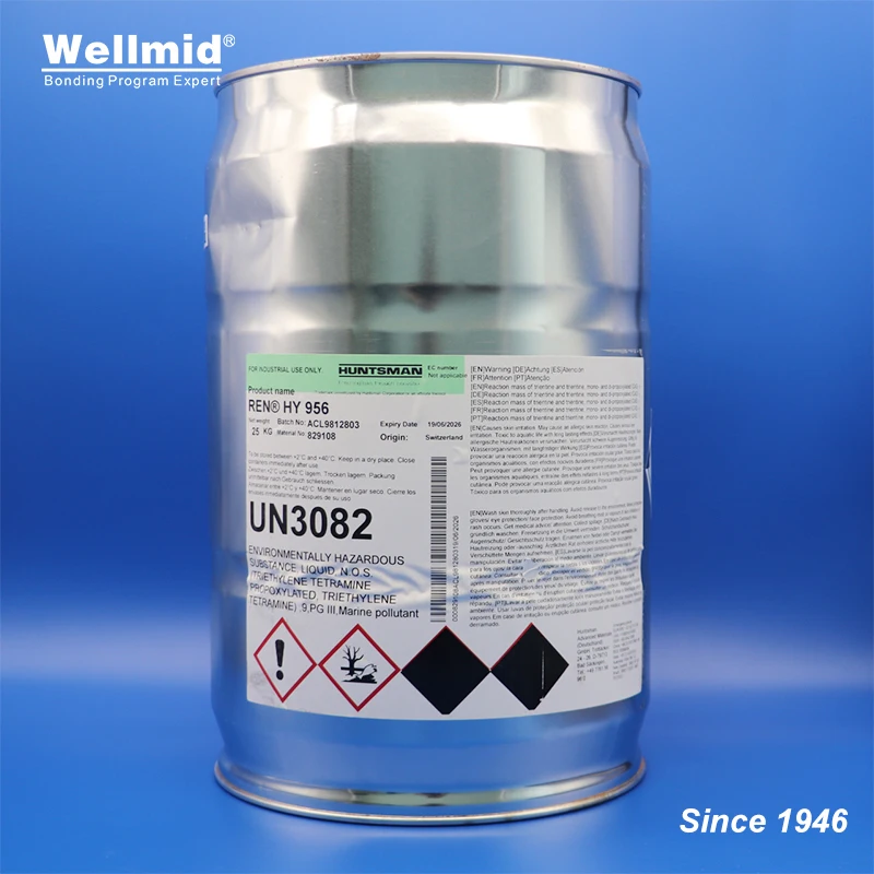 HARDENER REN HY956 Triethylenetetramine epoxy curing agent with DBF CY223 Construction jigs Foundry patterns Laminating resin