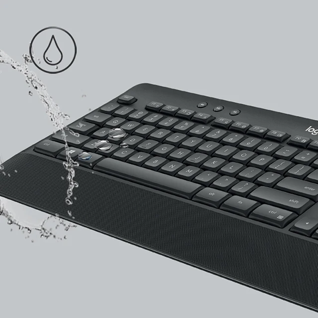 For Logitech MK540 wireless ergonomic  pc gaming keyboard mouse combo laptop computer office game kit keyboards