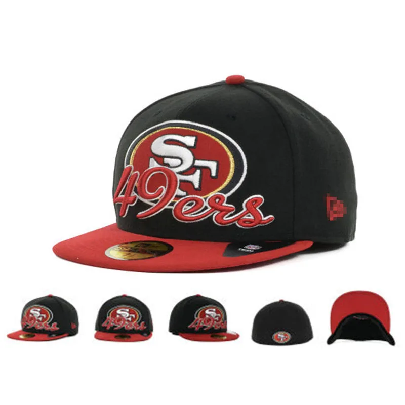 Great Quality Comfortable Caps And Hats Fashion Nfl Men Basketball Hats Fitted Cap Embroidery Logo Vintage Cap Baseball Hat