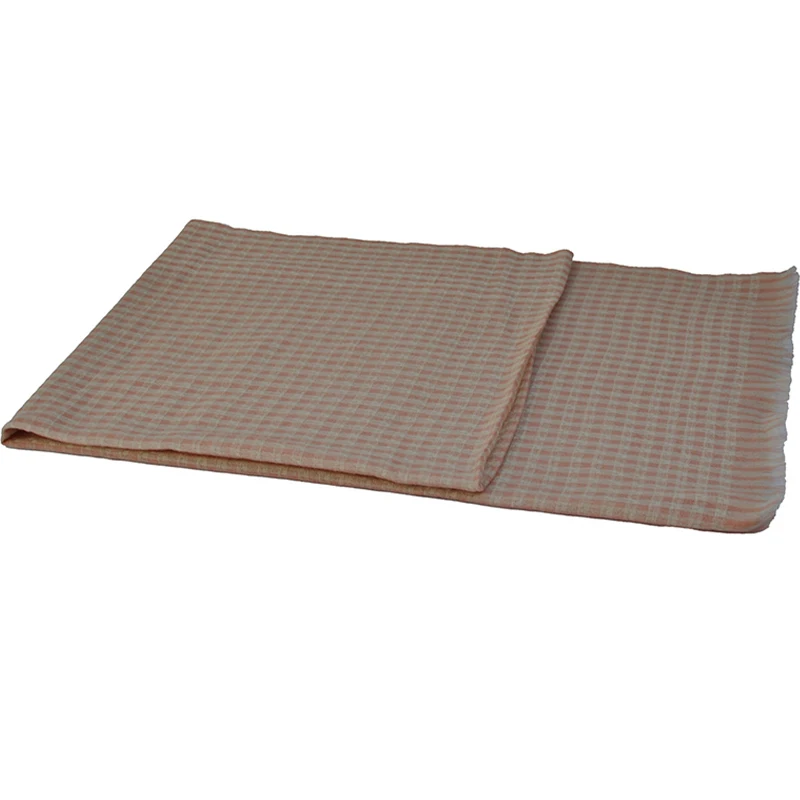 BLUE PHOENIX indian shawls for men 100% wool plaid lightweight thin cozy soft luxury woven for winter wrap hijab