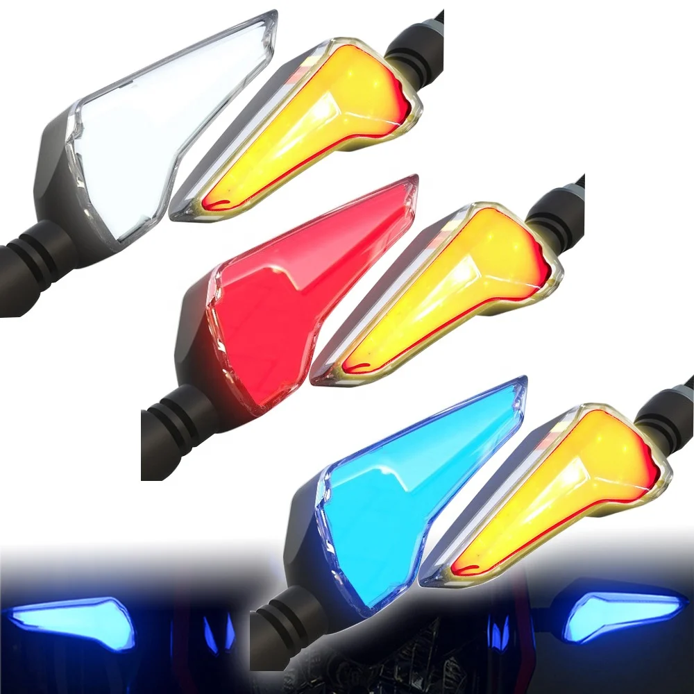 Wholesale moto parts motorcycle LED Indicator Lights Turn Signal Lamp Motorbike Scooter lights motorcycle light accessories