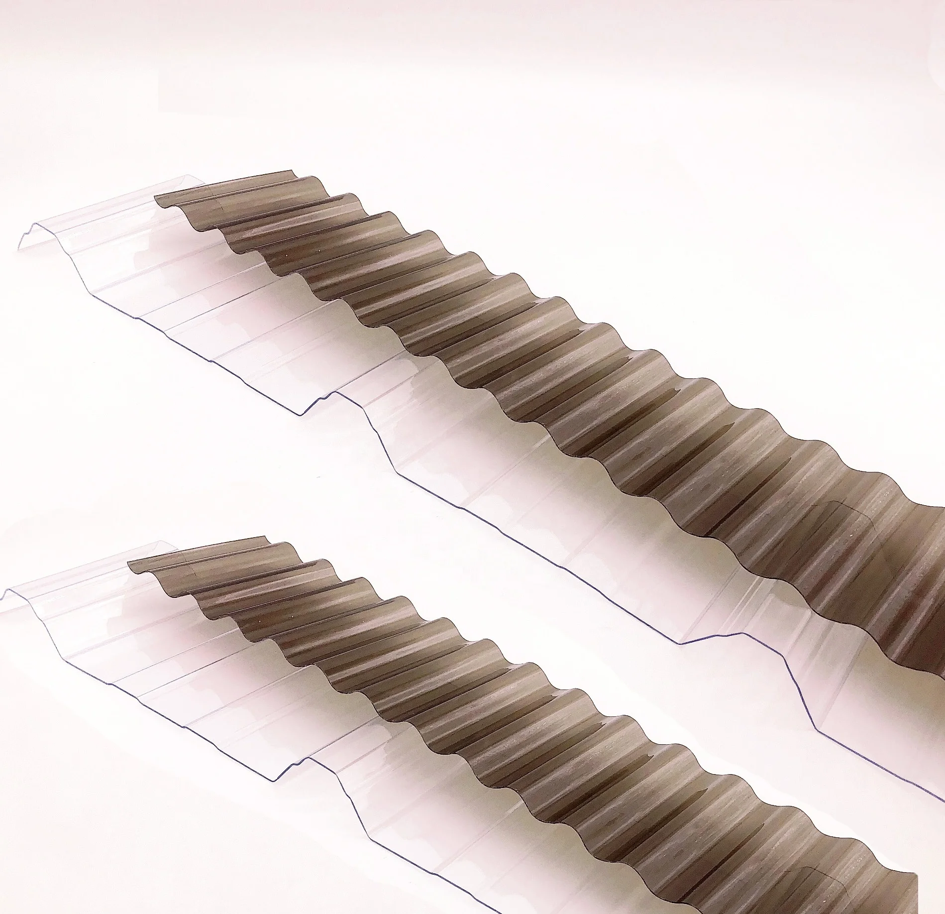 Transparent PC Roof Sheet Product name polycarbonate corrugated plastic roofing sheets