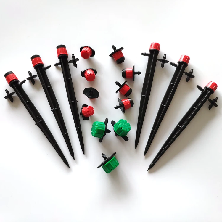 Orchard Adjustable Flow Sprayer with spike Vortexing  Spike Sprinkler for Garden Lawn Irrigation AS0180H 100pcs/pack