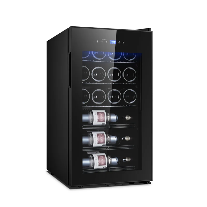 
12 Bottle Best Selling Electronic Temperature Small Electric Thermoelectric Red Wine Cellar 