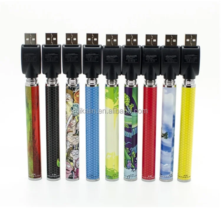 
Hot sale 1100mah vape cartridge pen battery 650mah variable voltage 510 battery charger kit battery 510 thread 