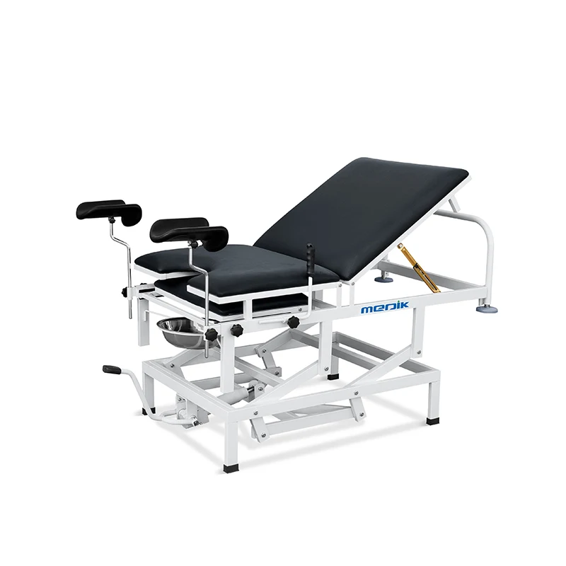 
New Model Medical Simple Hydraulic Delivery Bed Economic Gynecological Exam Table Obstetric Bed 