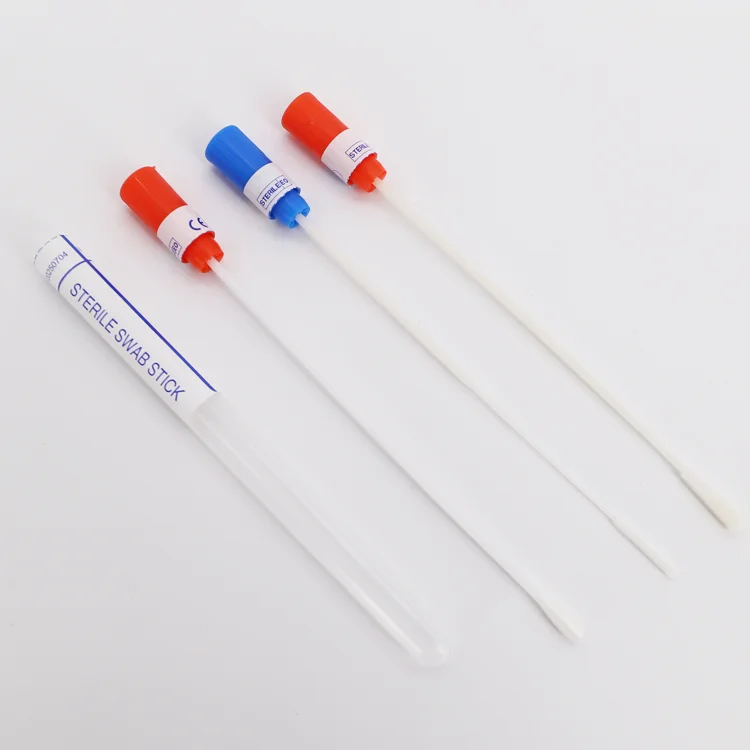 Disposable Medical Oral Sponge Swab Stick Cotton Swab Plastic Stick