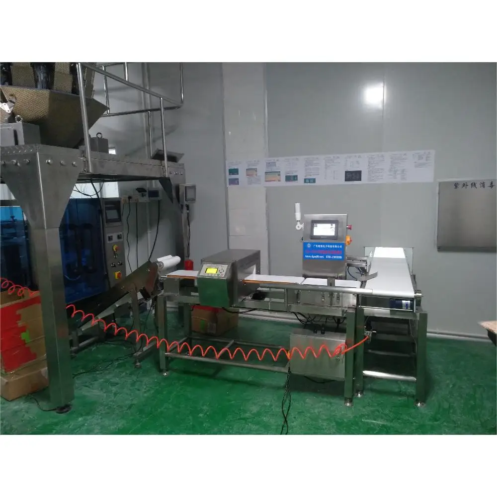 Индивидуальный Размер конвейерной ленты для проверки пищевых продуктов с металлоискателем работы с 3-фазной мощностью в наличии