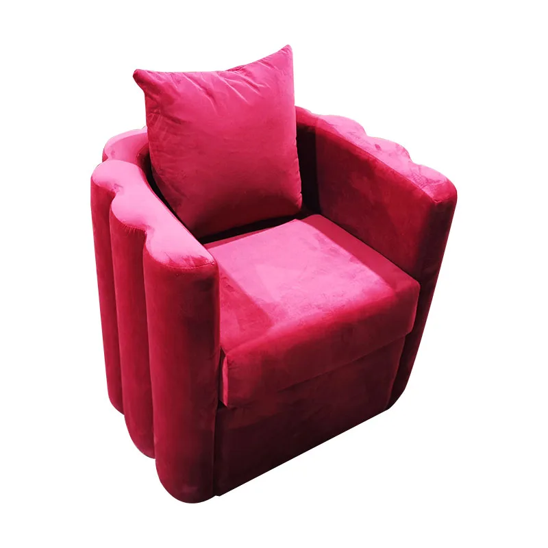 Hotel lobby engineering  light luxury negotiation Sales department flower chair designer furniture sofa lounge chair