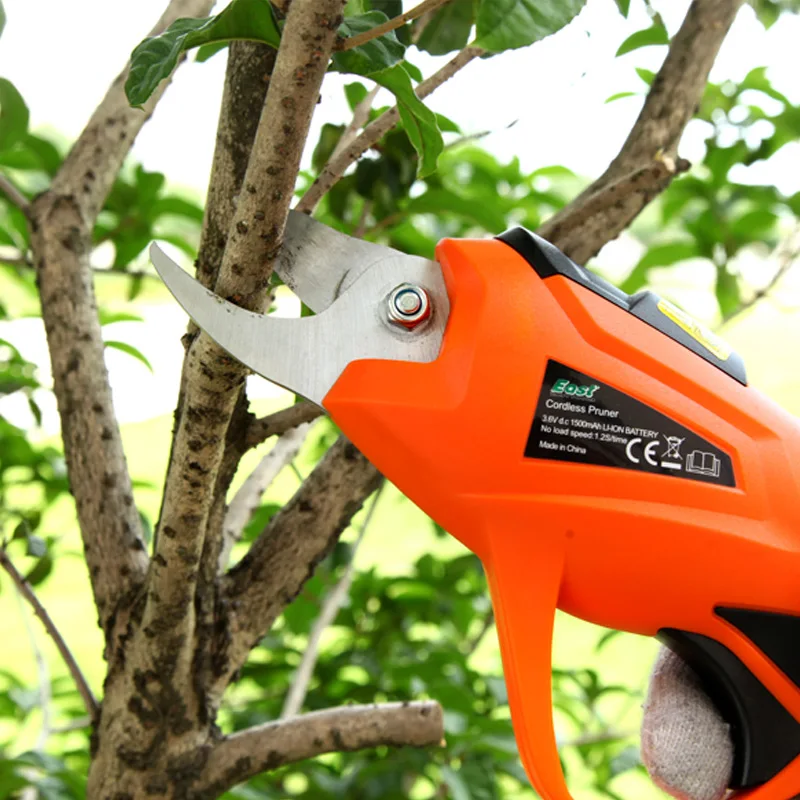 Хит продаж, 10 мм беспроводные электрические ножницы для обрезки деревьев/ножницы для сада, фруктовых деревьев и виноградников, обрезка ветвей, обрезка
