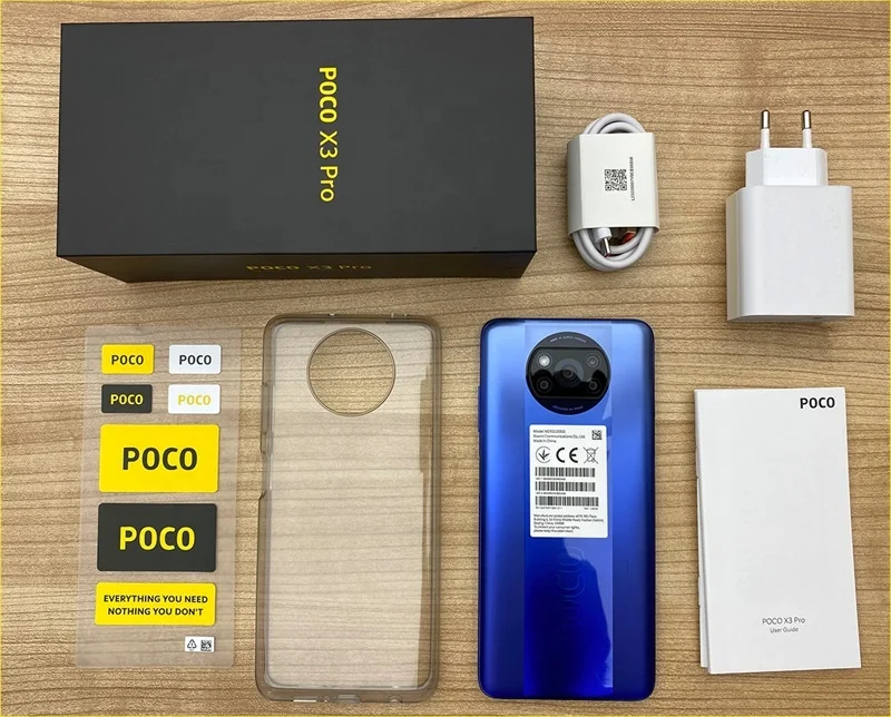 Смартфон POCO X3 Pro, глобальная версия, 860 дюймов, 120 Гц, 5160 мАч, 33 Вт, NFC, четыре AI-камеры, Pocophone